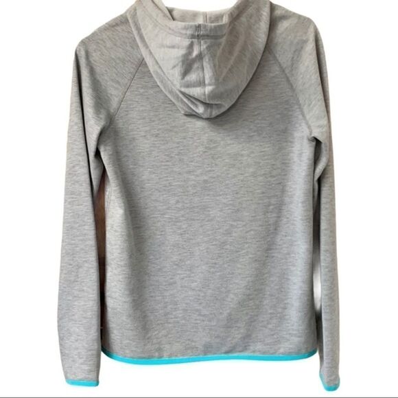 NEW WITHOUT TAGS Nike Gray & Teal Hoodie - Picture 8 of 9